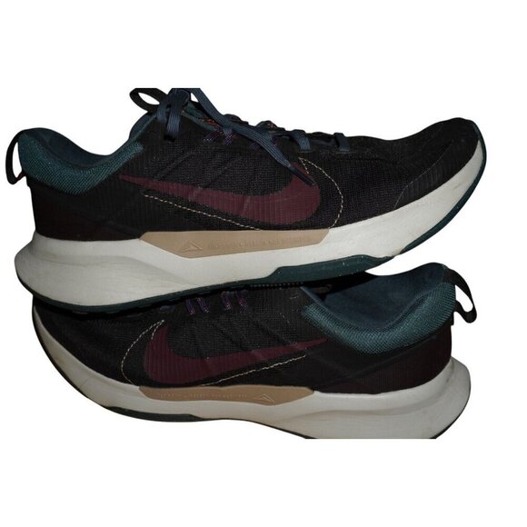 Nike Juniper Trail 2 Running Sneaker Men SZ 12 Black Deep Jungle DM0822 006 - Picture 12 of 12